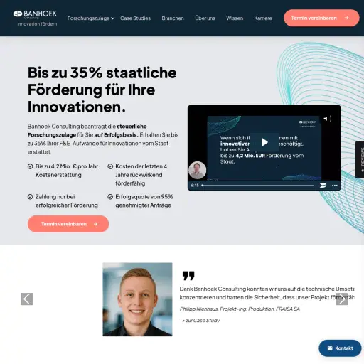 Banhoek Consulting - Experten für Forschungszulage