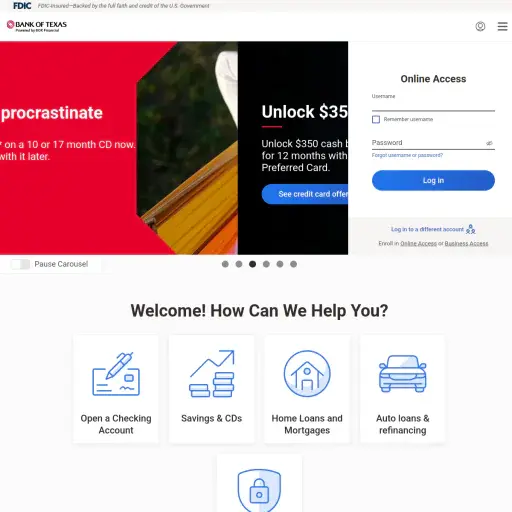 bankoftexas.com