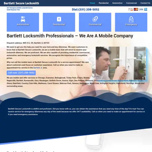 Bartlett Secure Locksmith