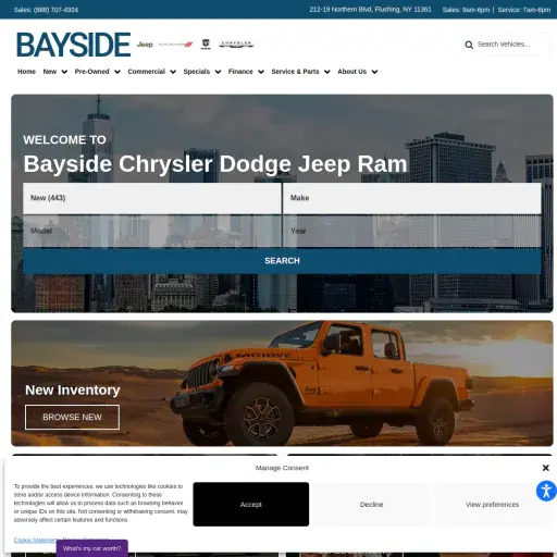 Bayside Chrysler Jeep Dodge Ram