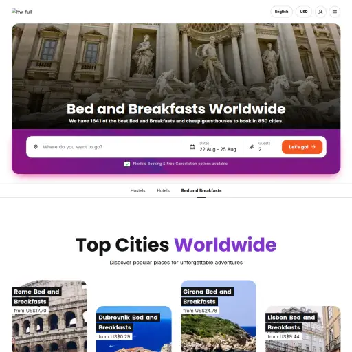 Bedandbreakfastworld