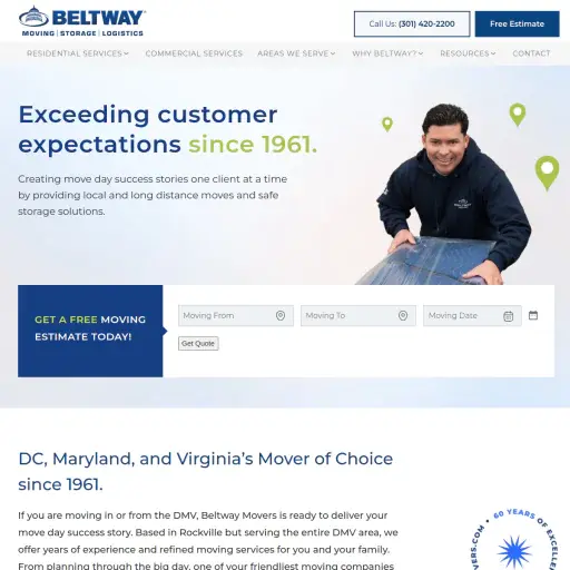 Beltway Movers Rockville MD