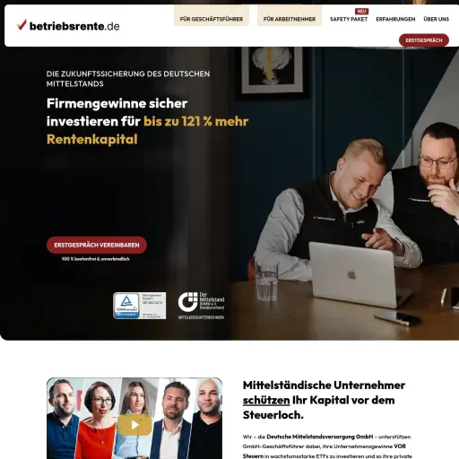 Betriebsrente.de - DMV Dt. Mittelstandsversorgung GmbH