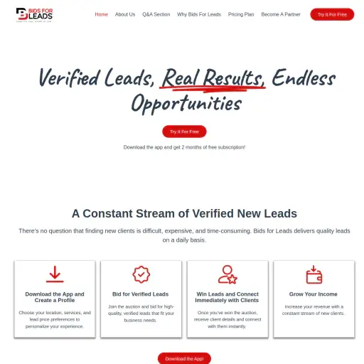 Bidsforleads