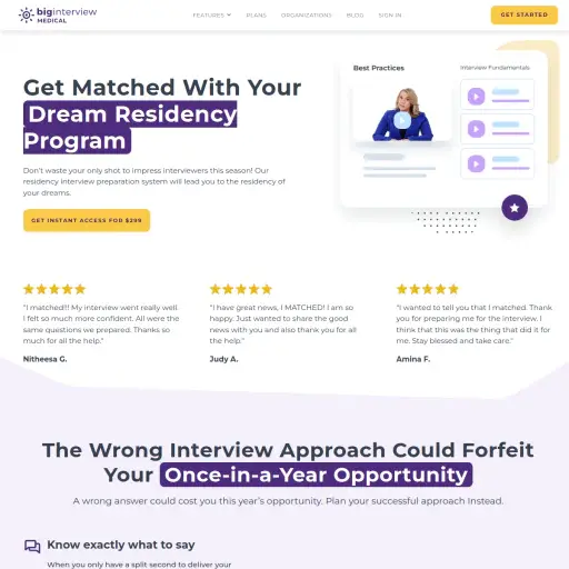 Big Interview: Residency Edition