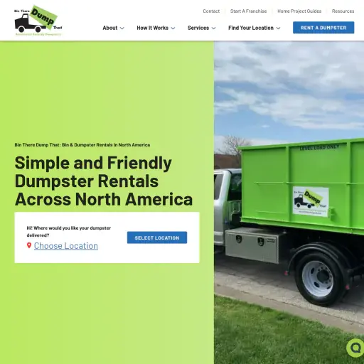 Bin There Dump That Dumpster Rentals