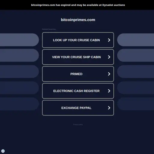 Bitcoinprimes