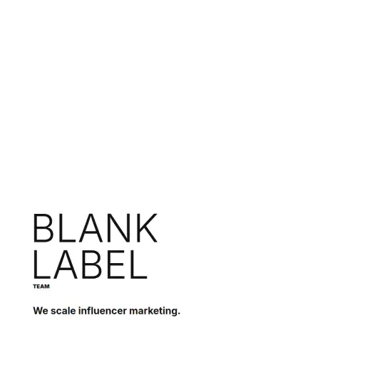 Blanklabel