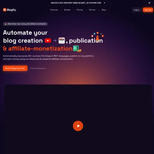 Blogify