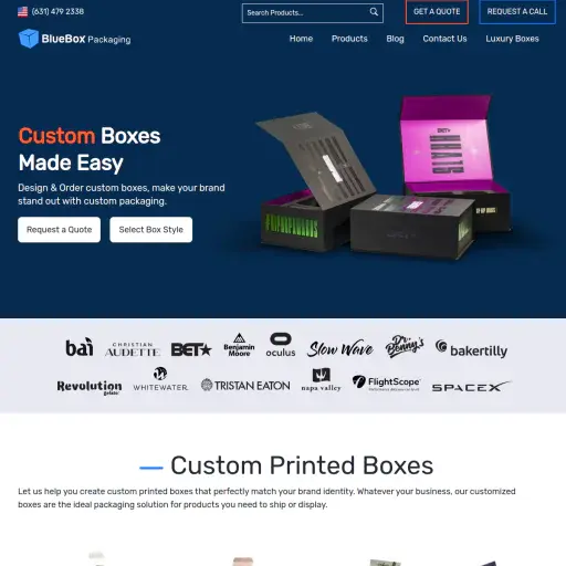 Blue Box Packaging