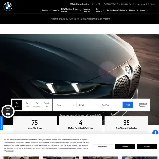 BMW of New London
