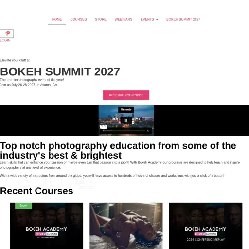 Bokeh Academy