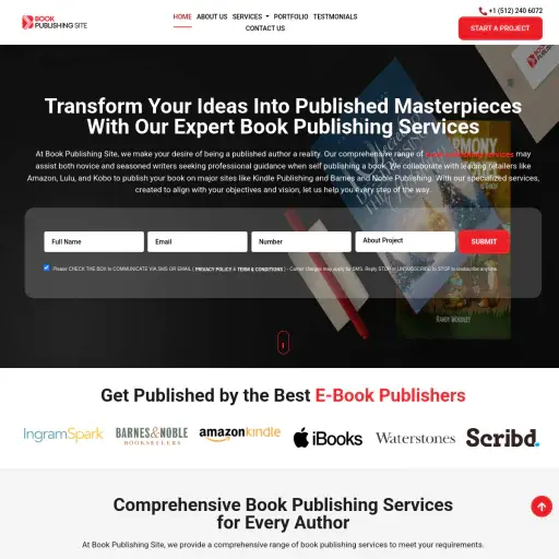 Book Publishing Site