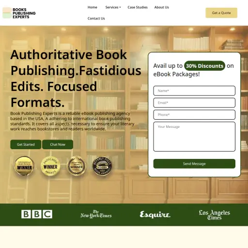 Books Publishing Experts