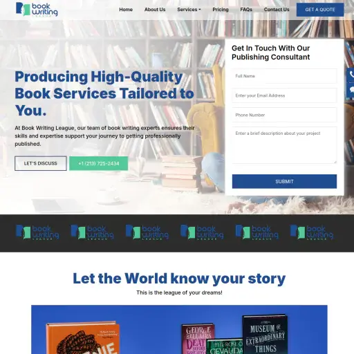 Book Writing League