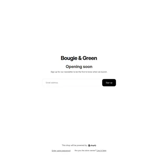 Bougiegreen