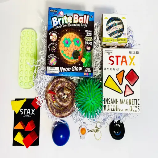 Box of Sensory Toys