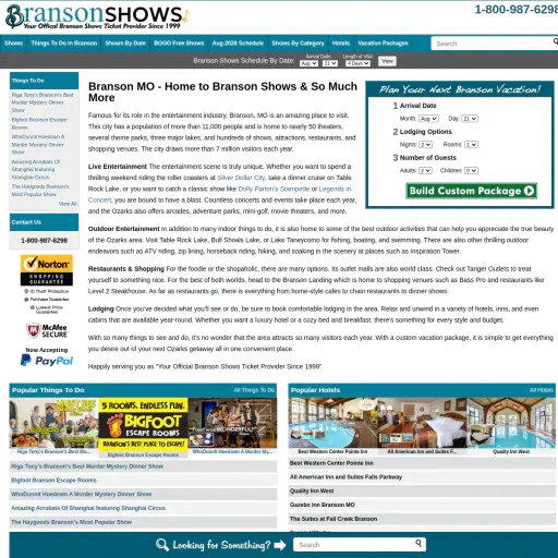 Branson Shows