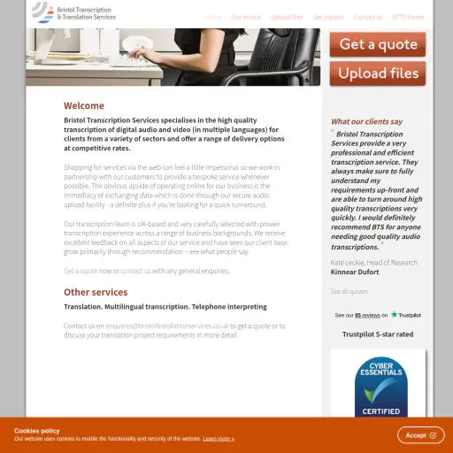 Bristol Transcription and Translation Services