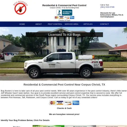 Bug Buster Pest Control "License to Kill"
