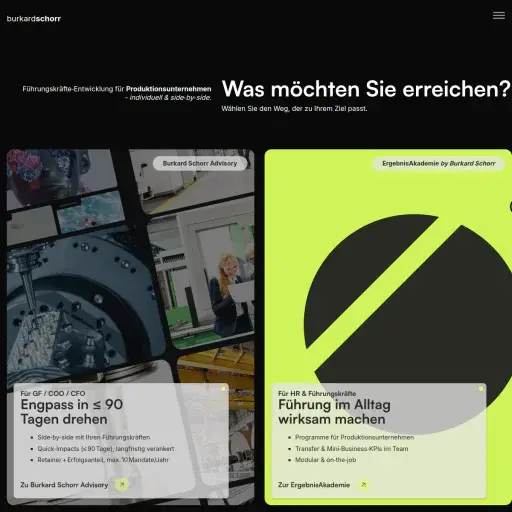 Burkard Schorr Managementberatung GmbH