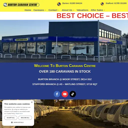 Burton Caravans