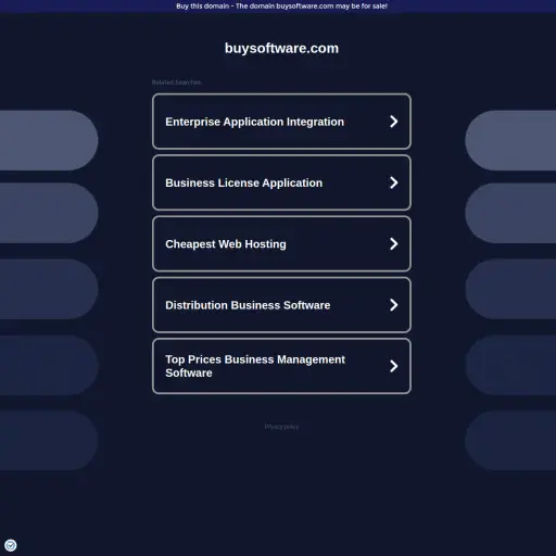 Buysoftware
