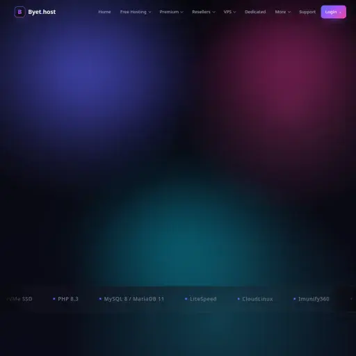 Byethost Free Webhosting