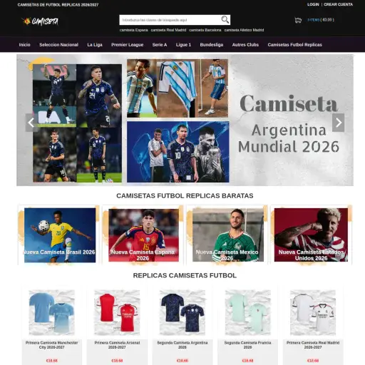 Camisetasfutbol Replicas