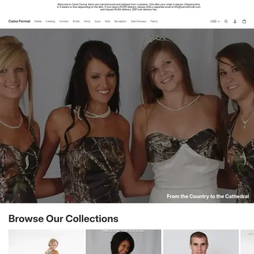 Camo Formal