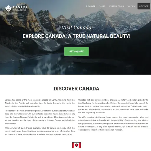 Canada Traveling