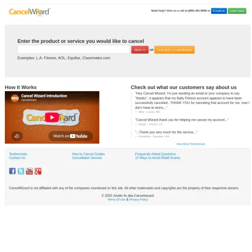 Cancelwizard