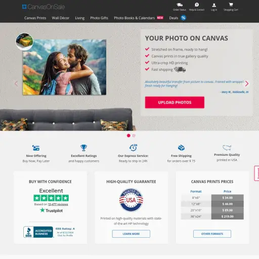 Canvasonsale.com