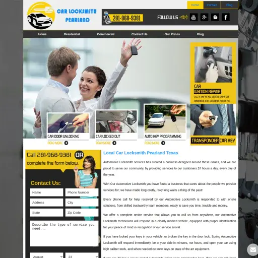 Car Locksmith Pearland