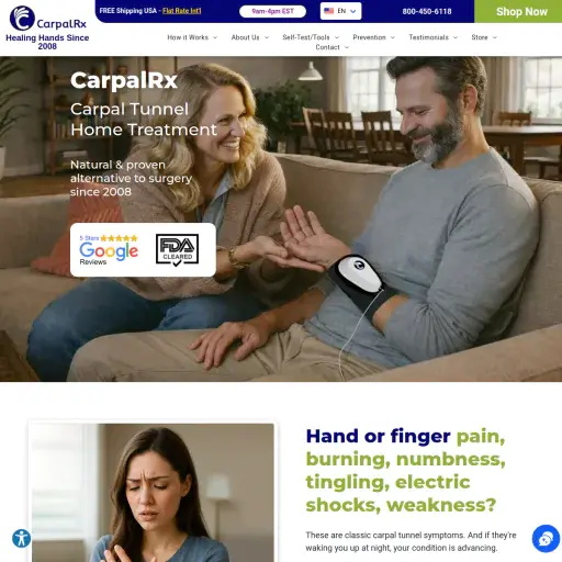 CarpalRx Carpal Tunnel Pain Solutions