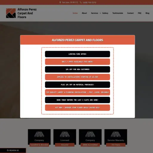 Alfonzo Perez Carpet and Floors