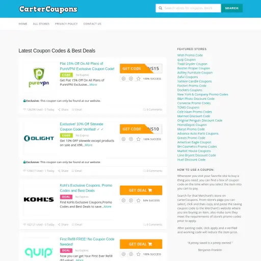CarterCoupons