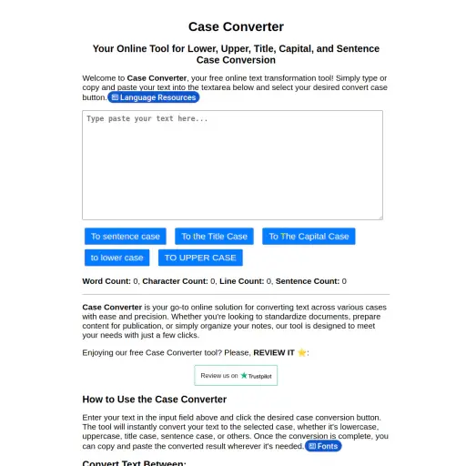 Case Converter