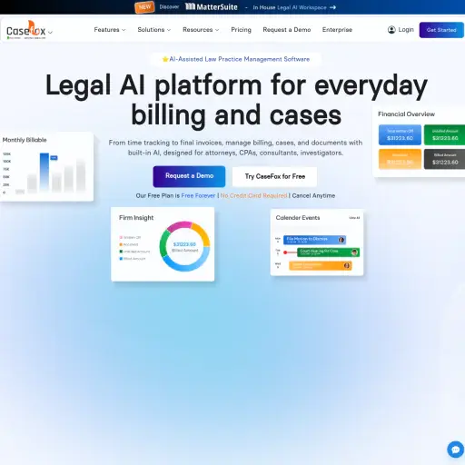 CaseFox - Legal Billing Software