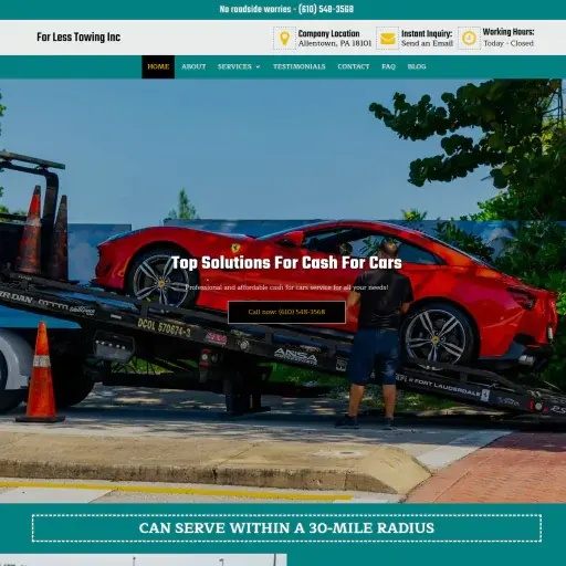 For Less Towing Inc