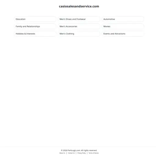 Casiosalesandservice