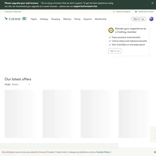 Cathay Pacific Airways