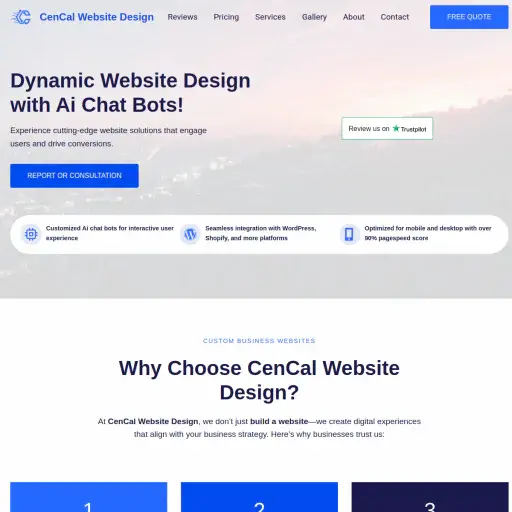 CenCal Website Design