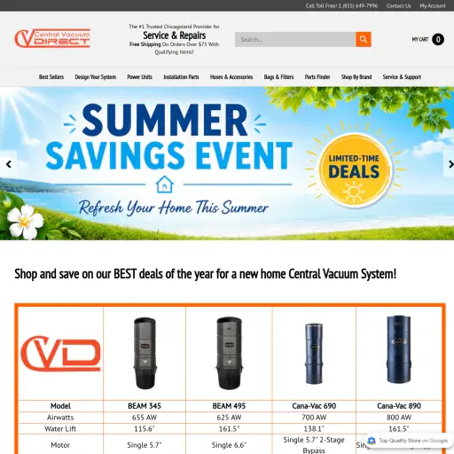Central Vacuum Direct
