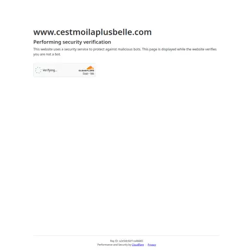 Cestmoilaplusbelle
