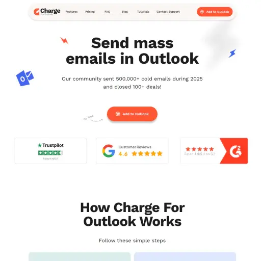 Charge for Outlook