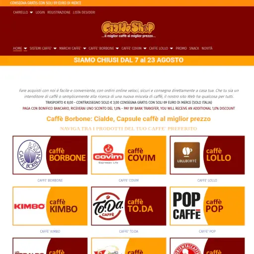 Cialdeshop.net - Aromadì