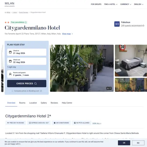 Hotels Milan