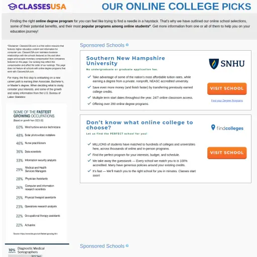 Classesusa