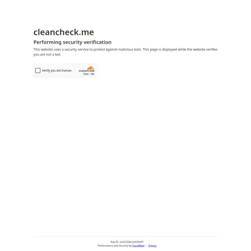 Cleancheck